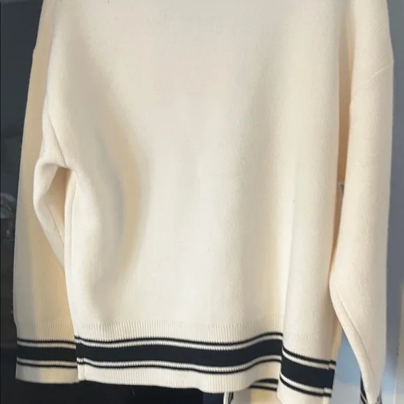 For The Republic Cream and Black Women's Cardigan nwt - Picture 7 of 7